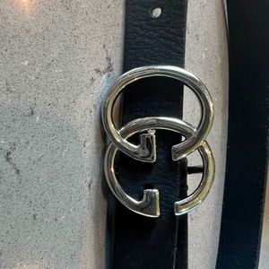 Leather Gucci kids belt